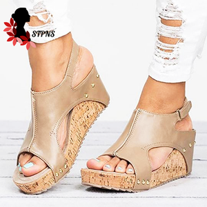 STPNS Gladiator Sandals Platform Women