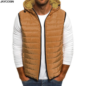 Details about  Mens Quilted Padded Gilet Outdoor Sleeveless Coat Body warmer With Without Hood