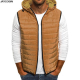 Details about  Mens Quilted Padded Gilet Outdoor Sleeveless Coat Body warmer With Without Hood