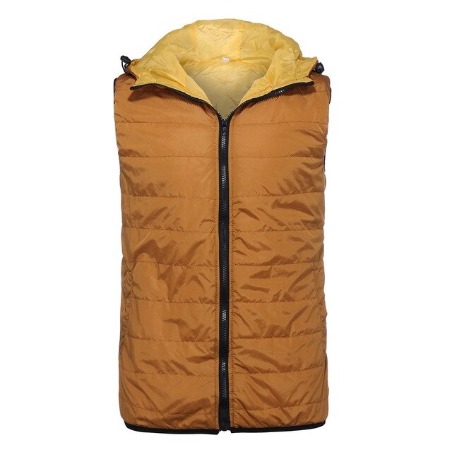 Details about  Mens Quilted Padded Gilet Outdoor Sleeveless Coat Body warmer With Without Hood