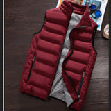 Mens Winter Quilted Coat Body Warmer Waistcoat Warm Sleeveless Gilet Jacket UK