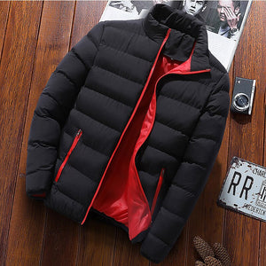 Mens Puffer Bubble Down Coat Winter Warm Quilted Padded Hooded Jacket Outwear