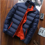 Mens Puffer Bubble Down Coat Winter Warm Quilted Padded Hooded Jacket Outwear