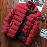 Mens Puffer Bubble Down Coat Winter Warm Quilted Padded Hooded Jacket Outwear