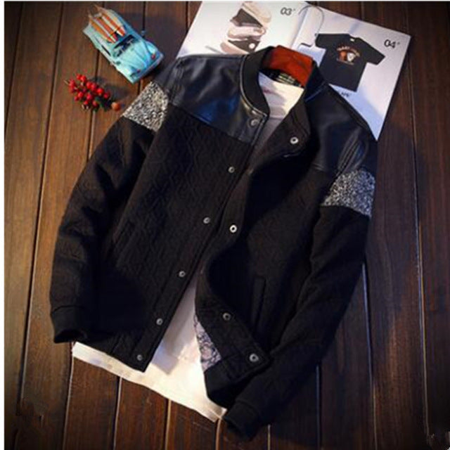 Autumn Coat Sports Clothes Fashion Short Paragraph Trend Chic Male Men's Jacket