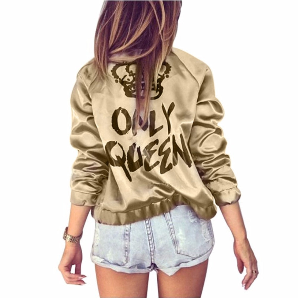 Women Bomber jacket Women Coat