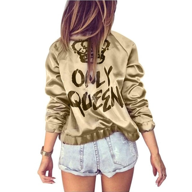 Women Bomber jacket Women Coat