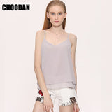 Tank Top Women Chiffon Blouses