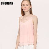 Tank Top Women Chiffon Blouses