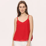 Tank Top Women Chiffon Blouses
