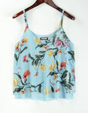 Tank Top Women Chiffon Blouses