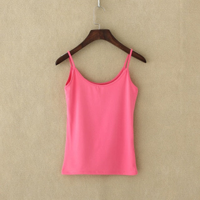 Tank top Summer Casual Camisoles Women's Tops