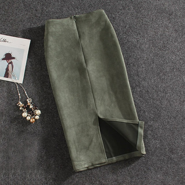 Women Skirts Summer Plus Size Knee-Length