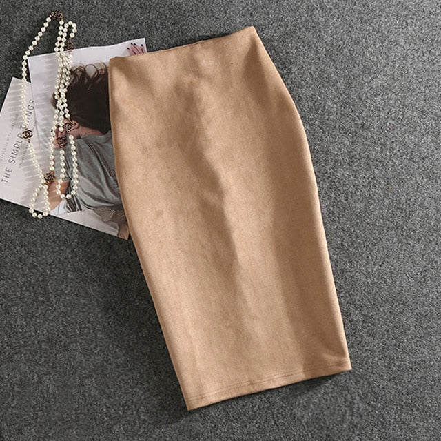 Women Skirts Summer Plus Size Knee-Length