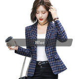 Soft and Comfortable High-quality Plaid Jacket
