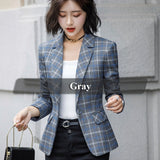 Soft and Comfortable High-quality Plaid Jacket
