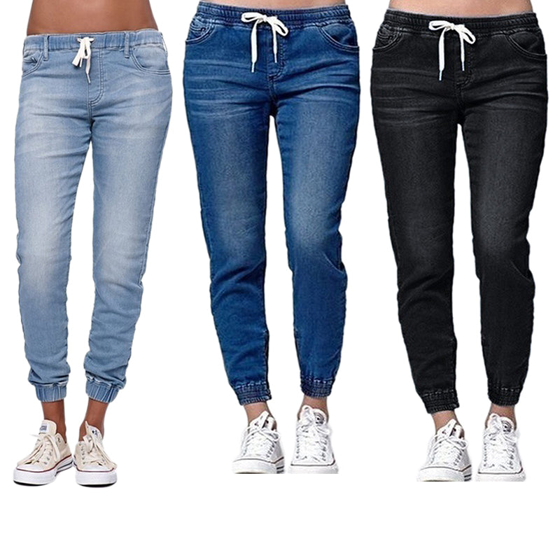 New Autumn Pencil Pants High Waist Jeans