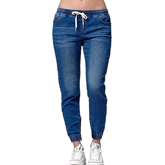 New Autumn Pencil Pants High Waist Jeans