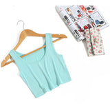 Slim Render Short Top Sexy Women Sleeveless