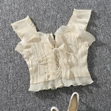 Shintimes 2018 New Summer Autumn Bustier White Black