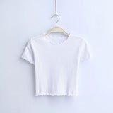Vintage Wood ears O neck Short sleeve T-shirt