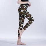 New Fashion 2019 Camouflage Printing Elasticity Leggings