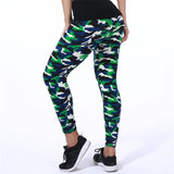 New Fashion 2019 Camouflage Printing Elasticity Leggings