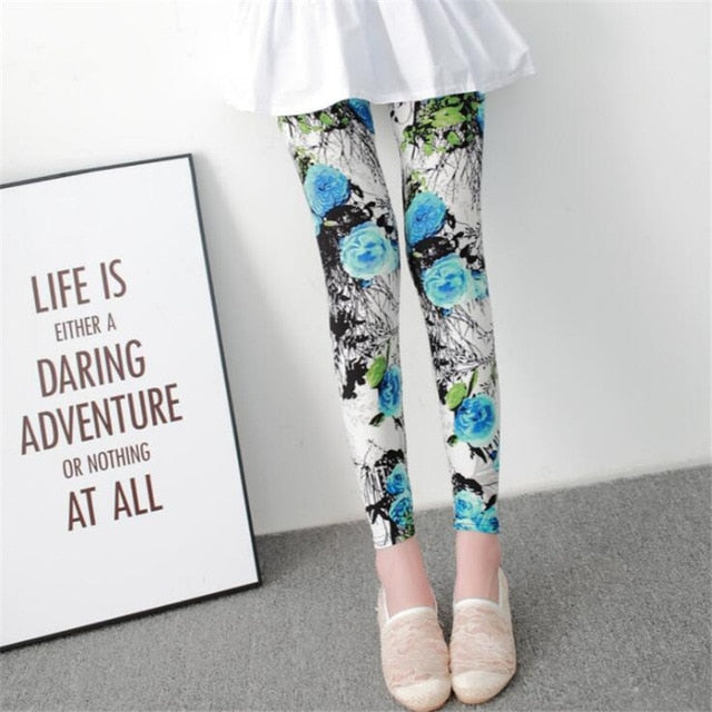 New Fashion 2019 Camouflage Printing Elasticity Leggings