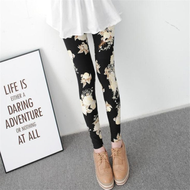 New Fashion 2019 Camouflage Printing Elasticity Leggings