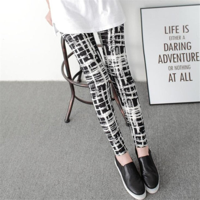 New Fashion 2019 Camouflage Printing Elasticity Leggings