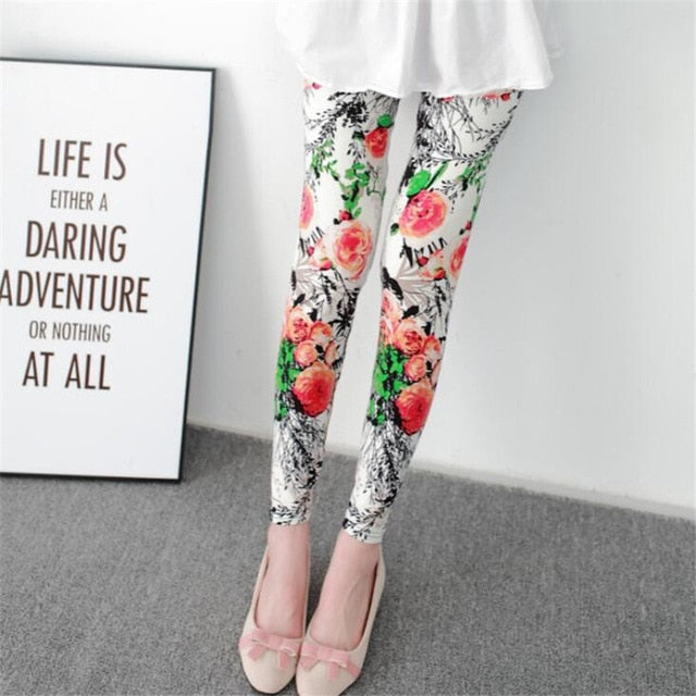 New Fashion 2019 Camouflage Printing Elasticity Leggings