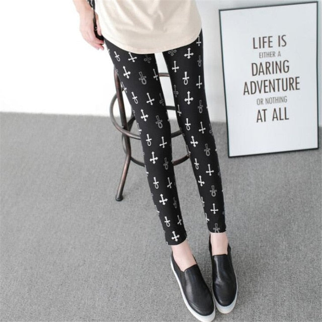 New Fashion 2019 Camouflage Printing Elasticity Leggings