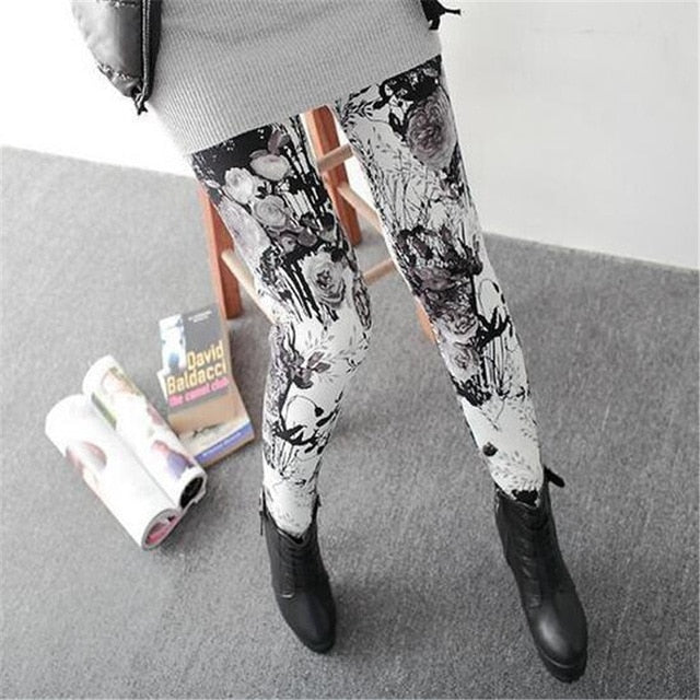 New Fashion 2019 Camouflage Printing Elasticity Leggings