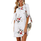 Summer Dress Style Floral Print