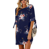 Summer Dress Style Floral Print