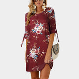 Summer Dress Style Floral Print