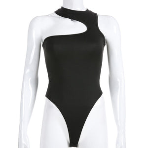 Summer One Shoulder Off Bodysuit