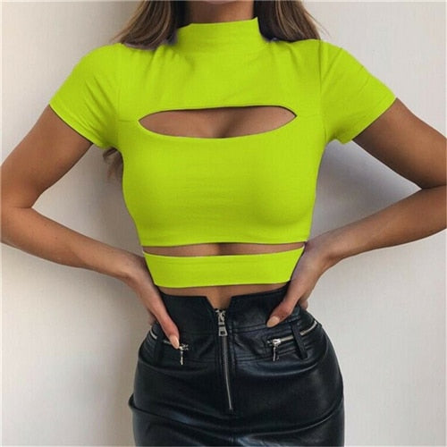 Summer Crop Top Women Tank Top