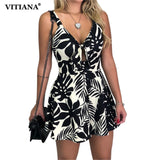 VITIANA Women Beach Rompers