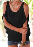 Women Blouses Summer Casual Sexy Off Shoulder Blouse Shirt