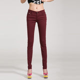 Women Pants Candy Jeans 2019 Spring Fall