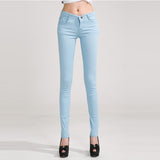 Women Pants Candy Jeans 2019 Spring Fall
