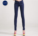 Women Pants Candy Jeans 2019 Spring Fall
