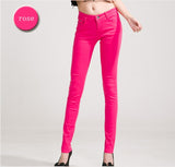 Women Pants Candy Jeans 2019 Spring Fall