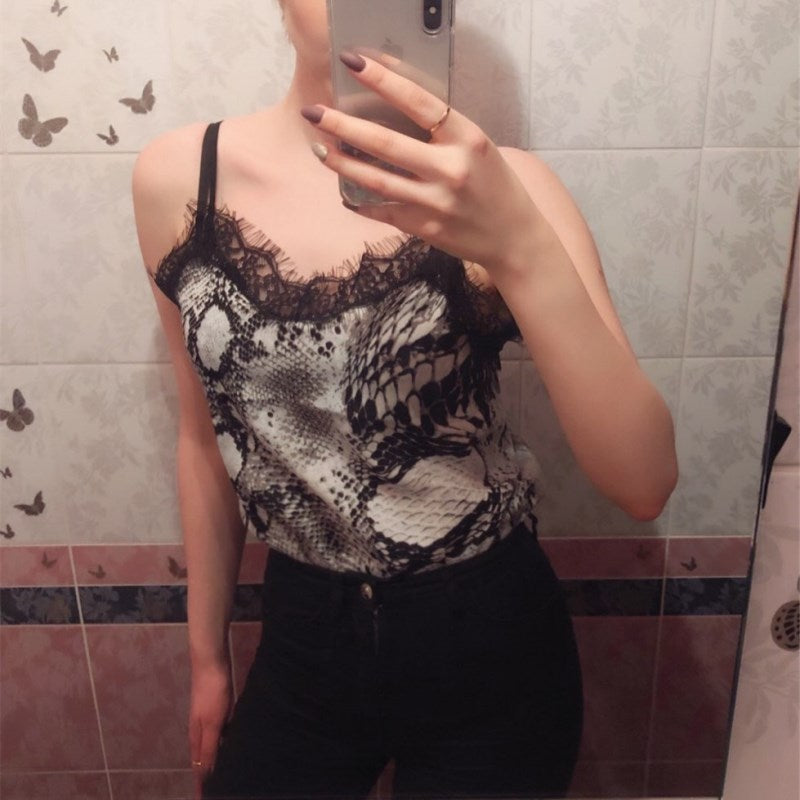 Summer Cami Women Sexy Sleeveless V Neck