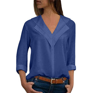 Women blouses long sleeve girl shirts Fashion