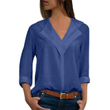 Women blouses long sleeve girl shirts Fashion