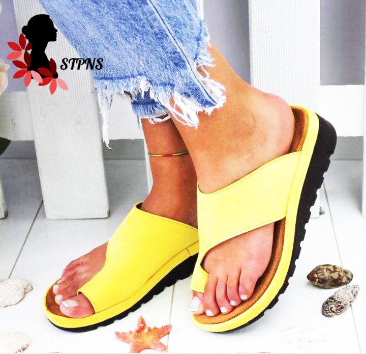 STPNS Women Comfy Platform Sandal Shoes